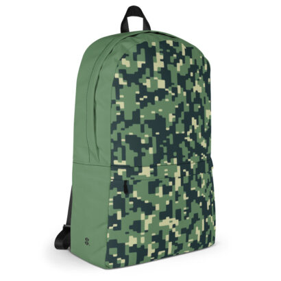 sac à dos motif camouflage vue côté